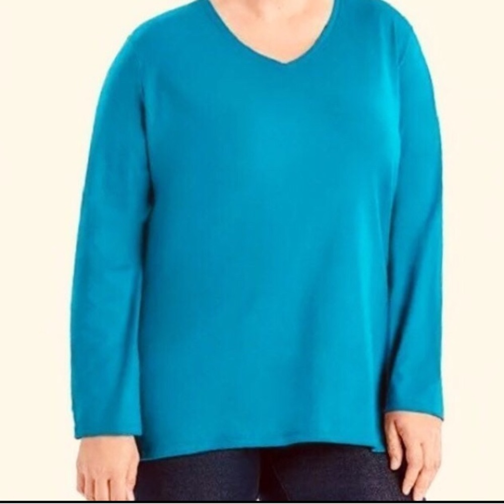 JMS Women's Tee Tunic Long Sleeve 4X